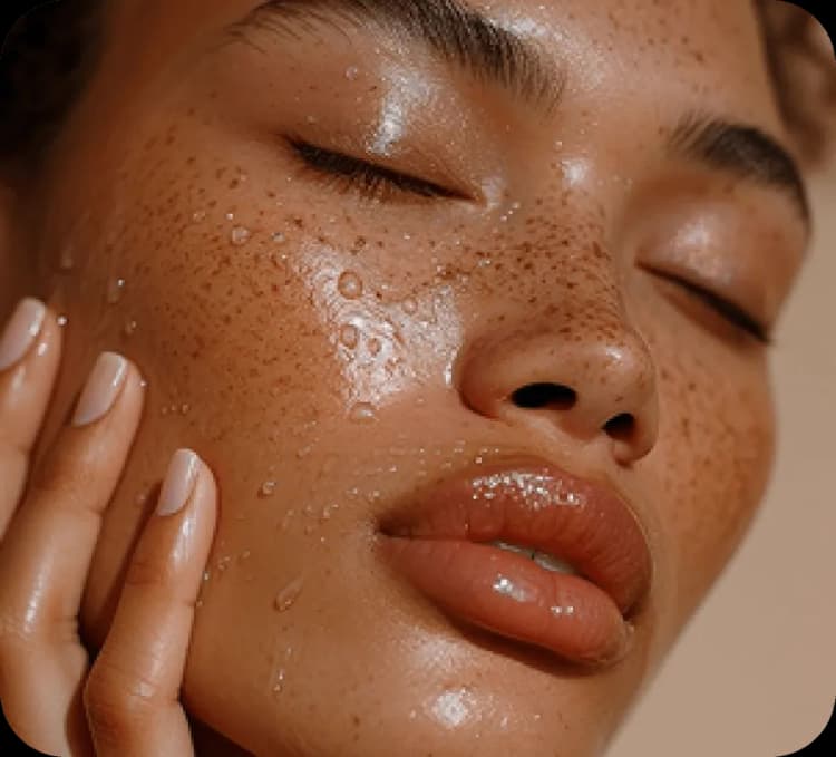 leaf with cap and sunscream image